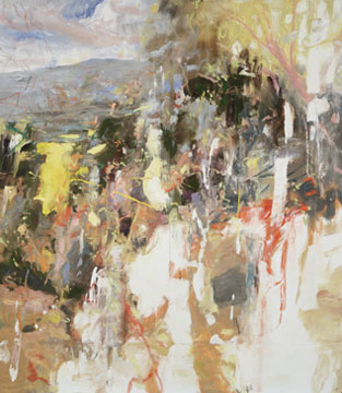 DAYBREAK, 2010 oil on linen, 92 x 80 inches