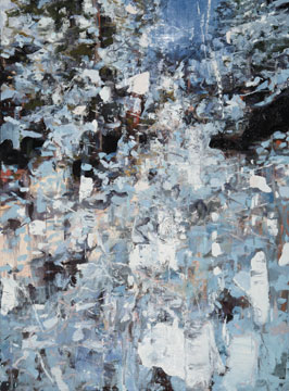 KAAMOS, 2010 oil on linen, 76 x 56 inches